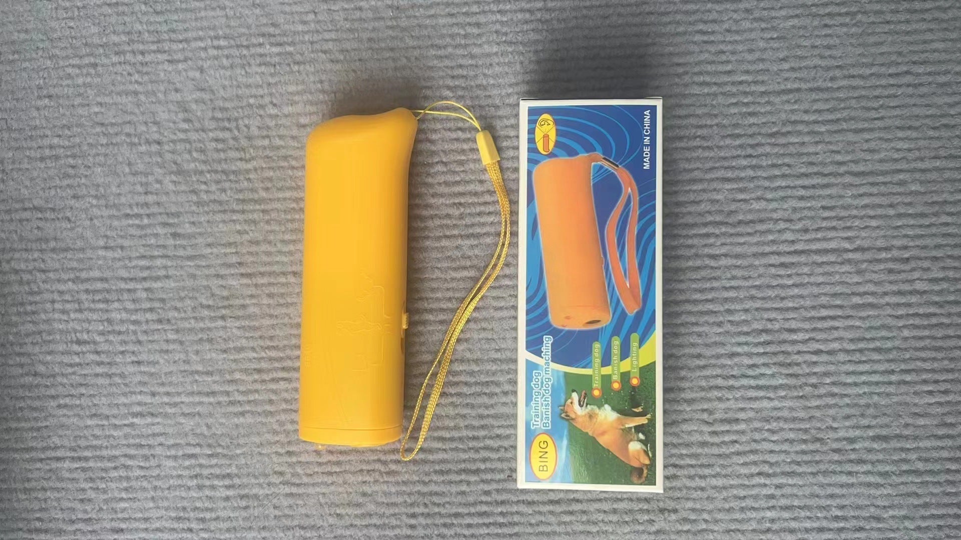 Ultrasonic Dog Trainer with LED Flashlight