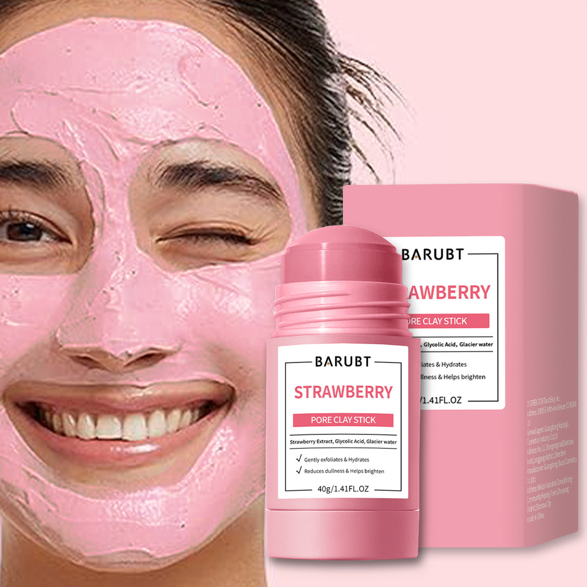 Strawberry Puree Mask Stick (Apply-on Mask)