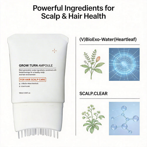 Hair Growth Serum with Massage Brush