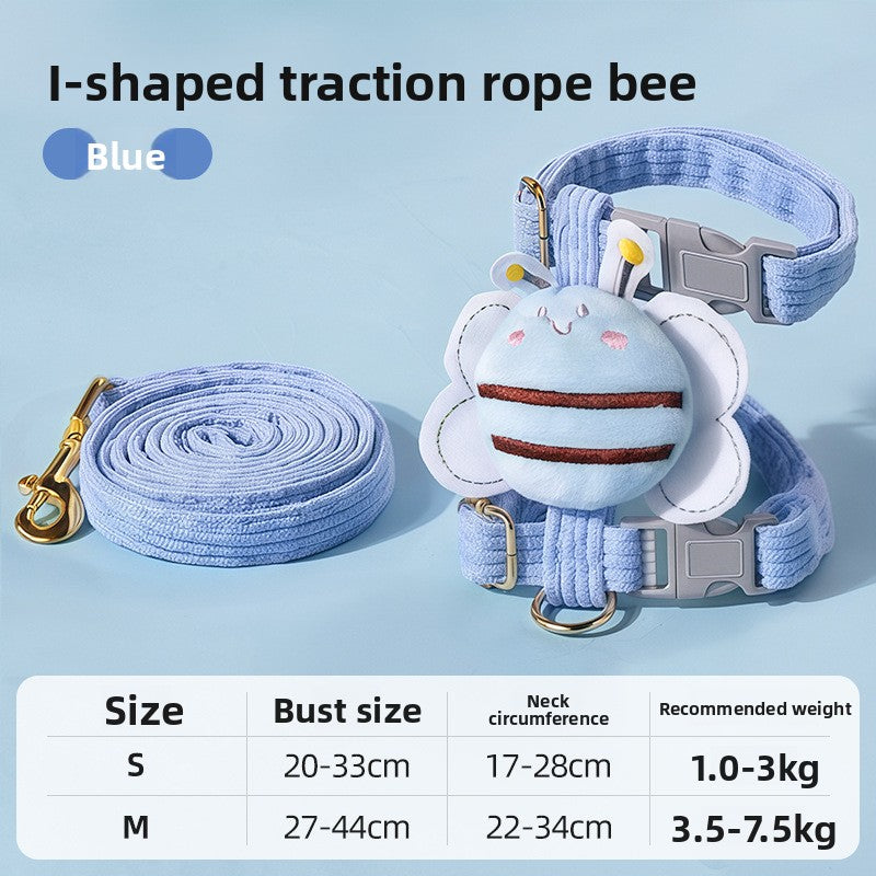 Adjustable Cat Harness and Leash Set