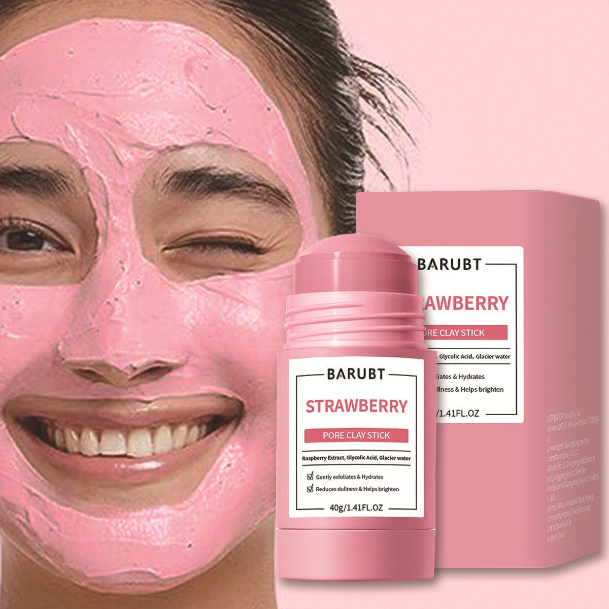 Strawberry Puree Mask Stick (Apply-on Mask)
