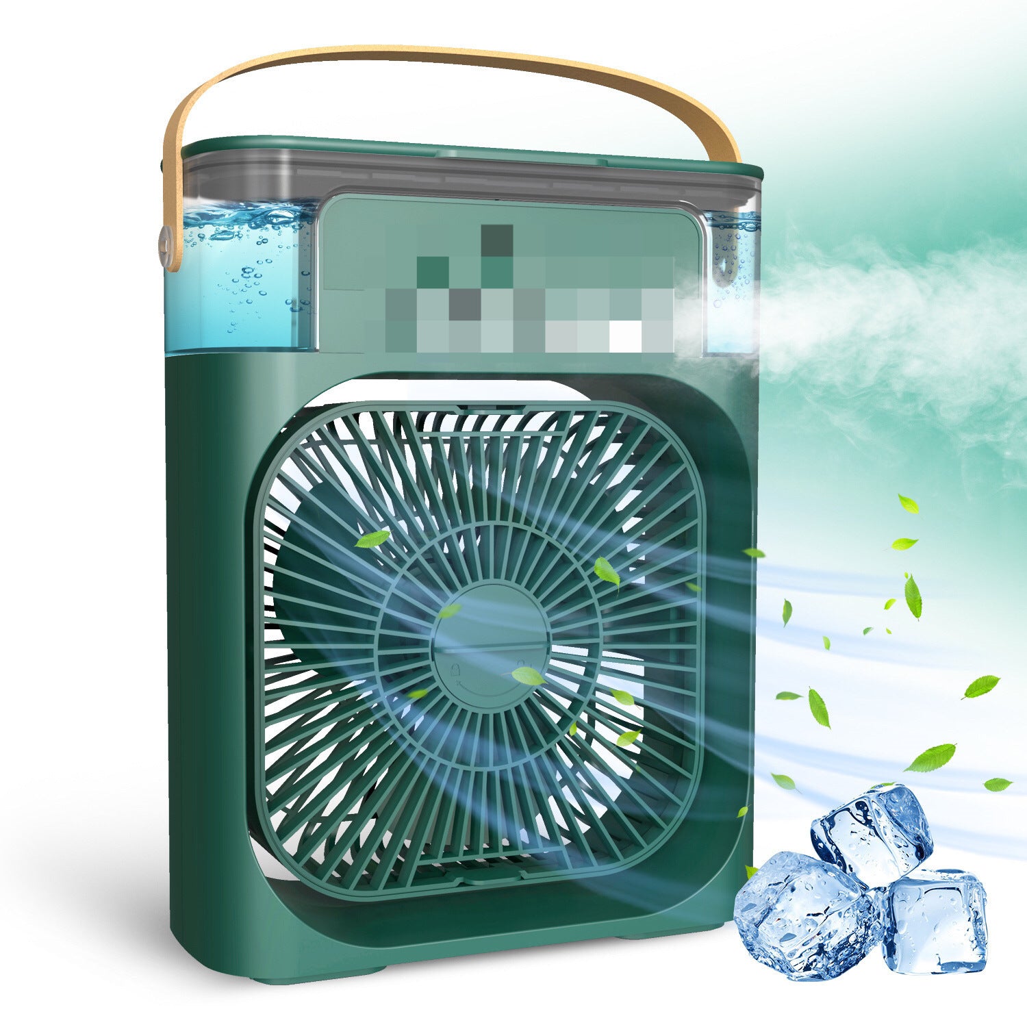 Portable USB Desktop Fan with Humidifier